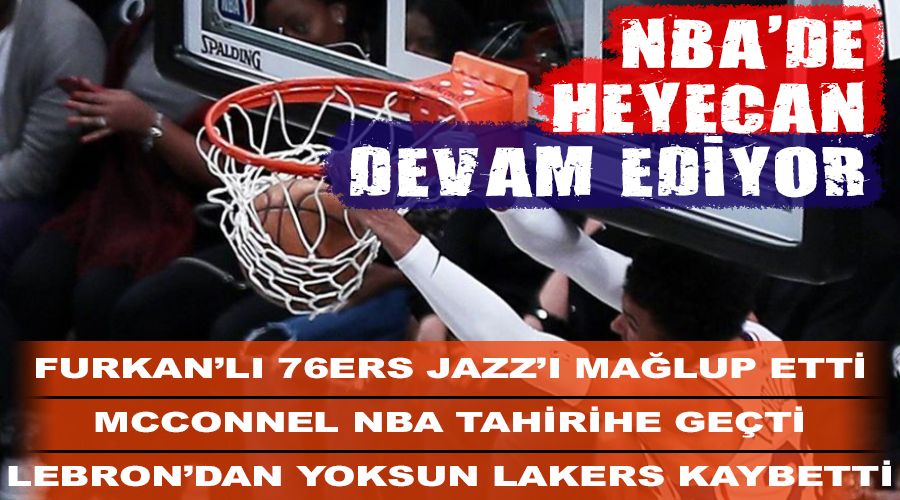Furkan'l 76ers, Jazz' malup etti