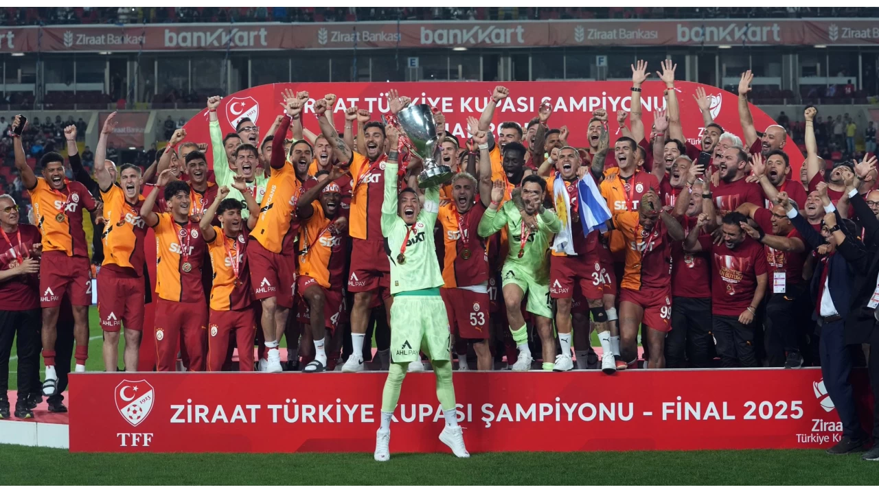Futbolda 63. T�rkiye Kupas� Galatasaray'�n 