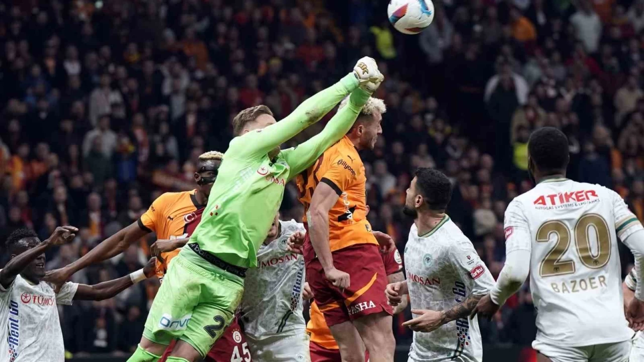 Galatasaray ile Konyaspor 49. randevuda