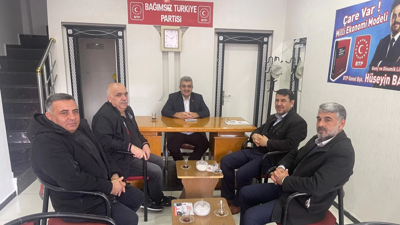 Gazeteciler BTP Kilis Aday� �zkar'� ziyaret etti