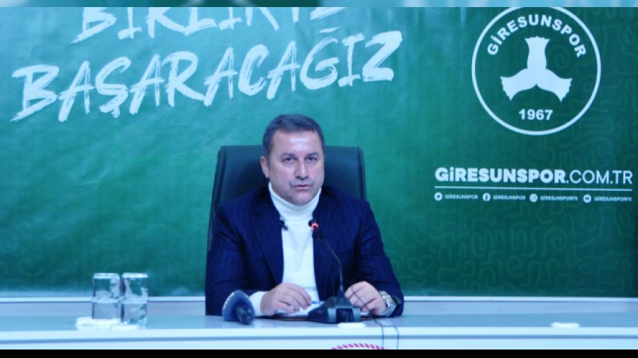 Giresunspor'da Karaahmet yeniden başkan
