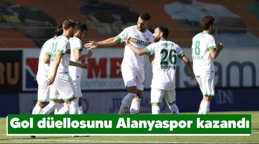 Gol dellosunu Alanyaspor kazand 