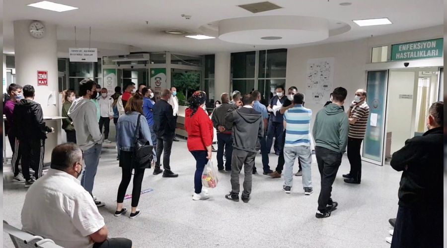 Hastanelerde a�� yo�unlu�u ya�an�yor