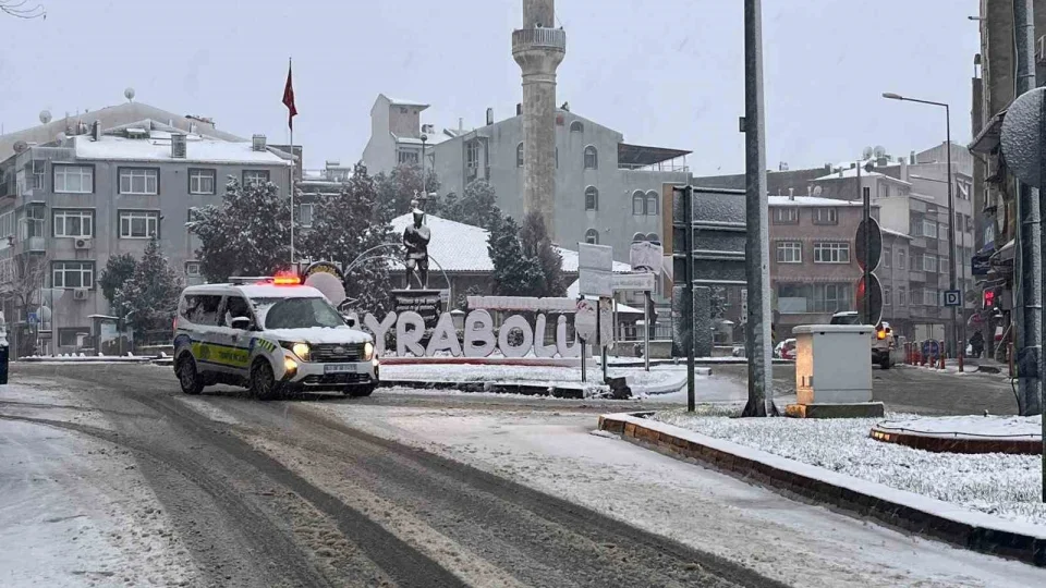 Hayrabolu'da ta��mal� e�itime 1 g�n ara verildi