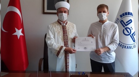 Hırvatistan uyruklu Dejan Müslüman oldu