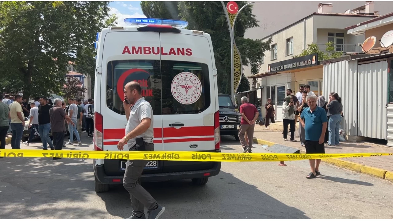 Husumetlisine ate� a�t�, gen� kad�na da isabet etti