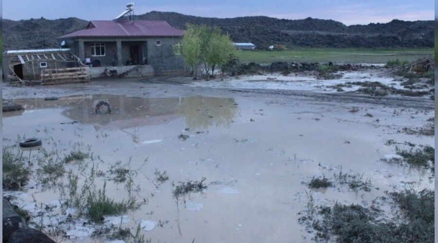 Iğdır'da sel felaketi
