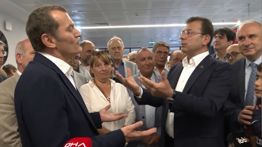 İmamoğlu ile AKP'li başkan tartıştı