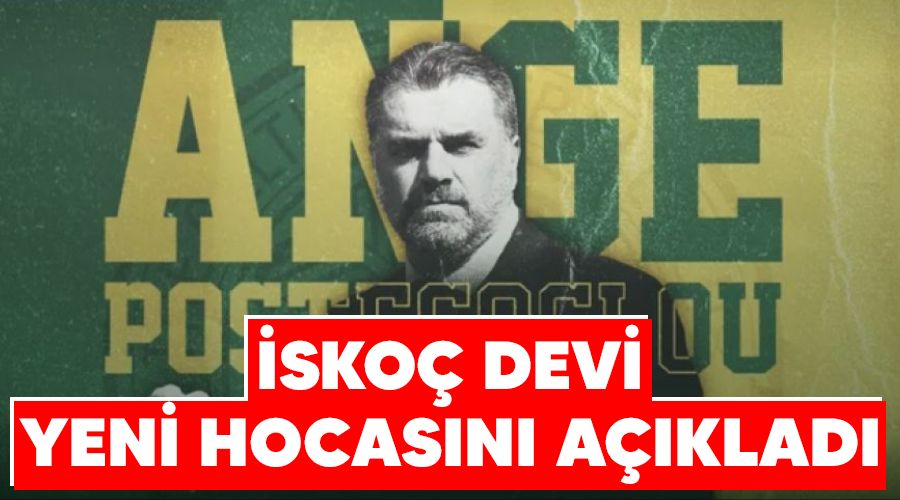 İskoç devi yeni hocasını açıkladı