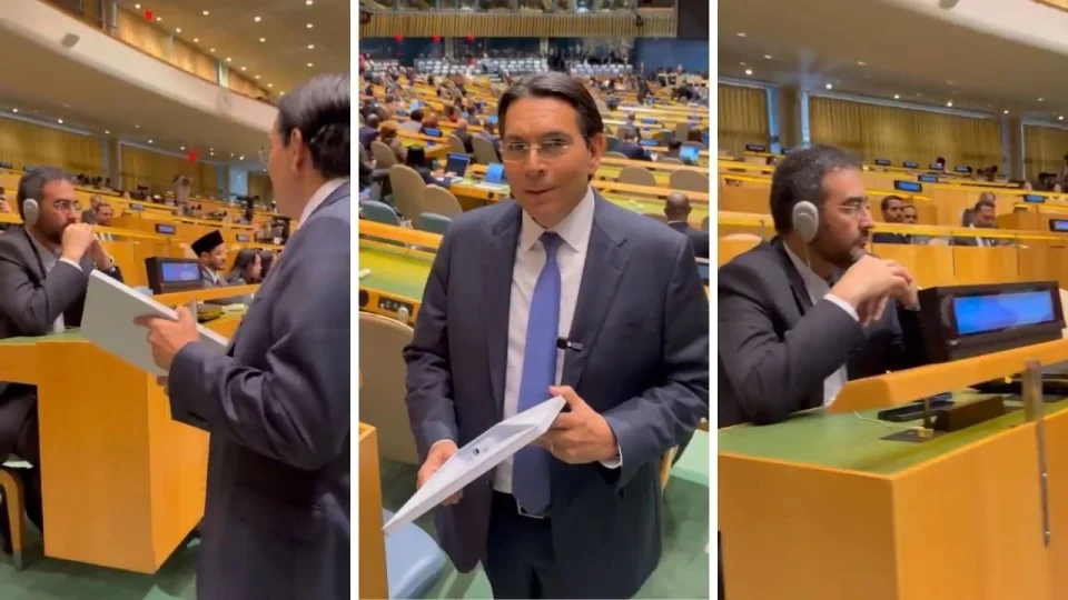 �srail'in BM Daimi Temsilcisi'nden �ranl� diplomata y�nelik "provokatif" eylem