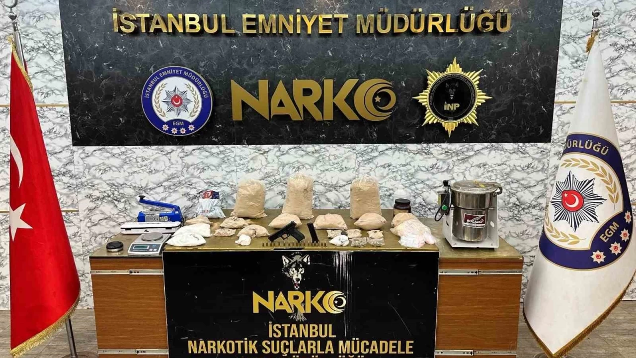 İstanbul'da 21 kilogram uyuşturucu ele geçirildi