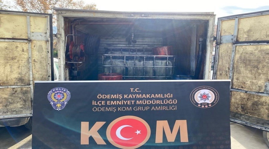 İzmir'de kaçak akaryakıt düzeneği
