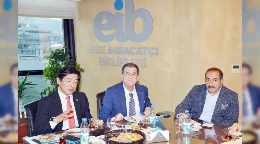 Japon B�y�kel�i'den E�B'e ziyaret