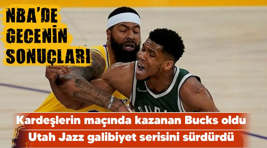 Karde�lerin ma��nda kazanan Bucks oldu