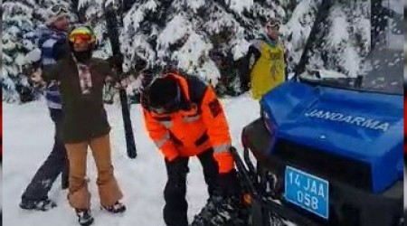 Kartalkaya'da kaybolan 5 kişi kurtarıldı