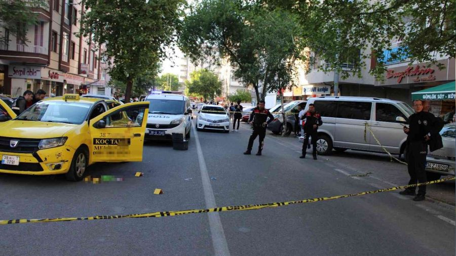 Kayseri'de taksi cinayeti