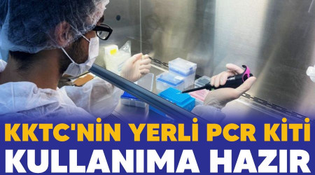 KKTC'nin yerli PCR Kiti kullanma hazr