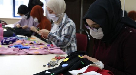 KO-MEK kursiyerleri bu kez çocuklar için üretti