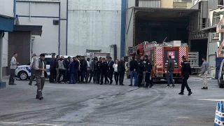 Konya'da fabrikada gaz skmas 