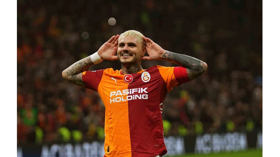 Mauro Icardi, Galatasaray'�n ligde en �ok gol atan yabanc� futbolcusu oldu