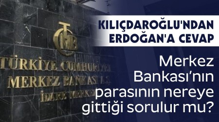 Merkez Bankasnn parasnn nereye gittii sorulur mu?