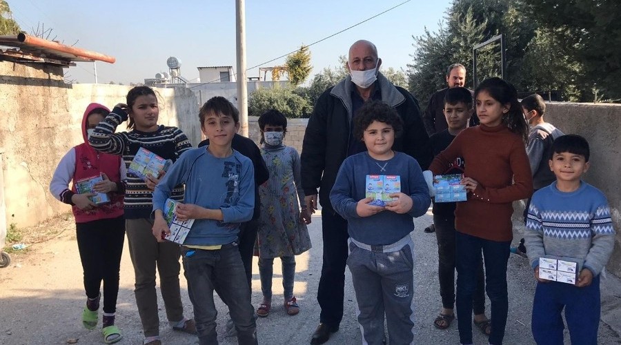Mezitli Belediyesinden çocuklara devam sütü desteği
