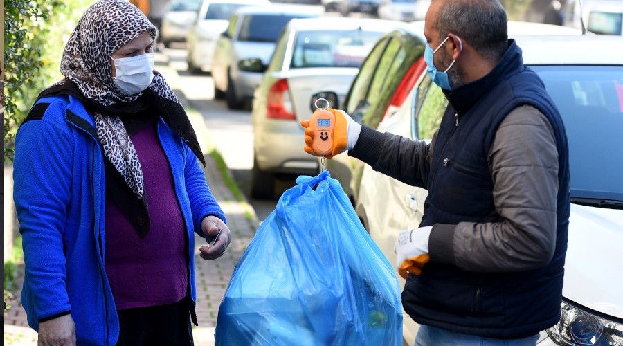 Muratpaşa'da 16 milyon kilo nitelikli atık toplandı