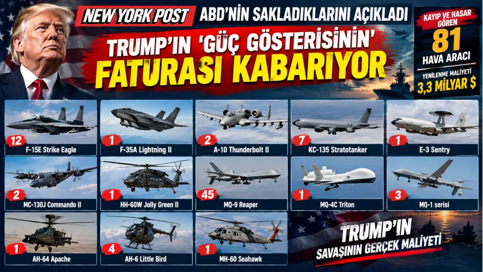 NEW YORK POST, ABD�N�N SAKLADIKLARINII A�IKLADI