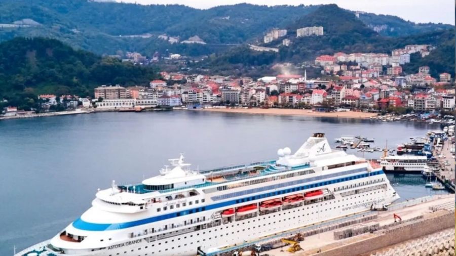 Ordu'da kruvaziyer turizmi balyor