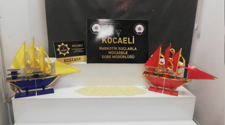 Oyuncak gemilerin içerisinde uyuşturucu