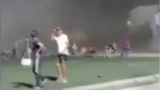 Oyuncularda, seyircilerde stattan kaçtı