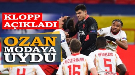 Ozan da Liverpool'daki modaya uydu