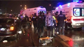 Pendik'te 3 aracın karıştığı zincirleme kaza: 4 yaralı