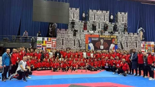 Romanya'da milli taekwondoculardan 39 madalya