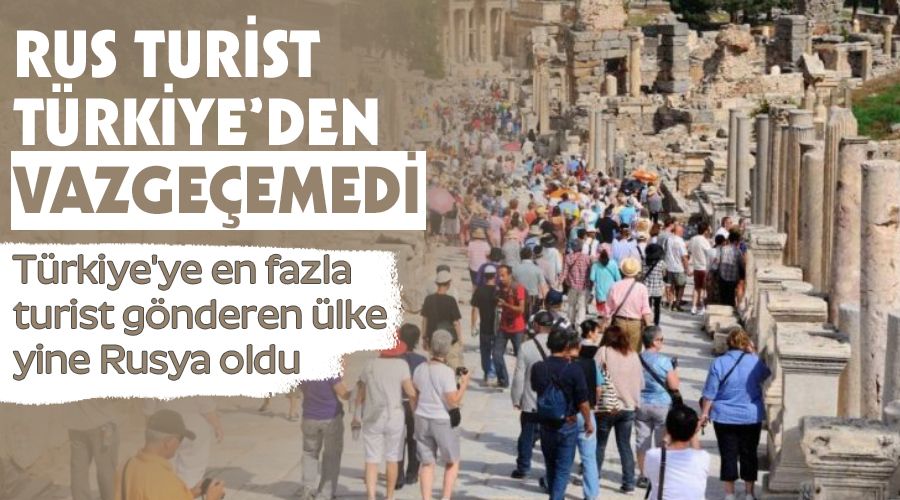 Rus turist Türkiye'den vazgeçemedi