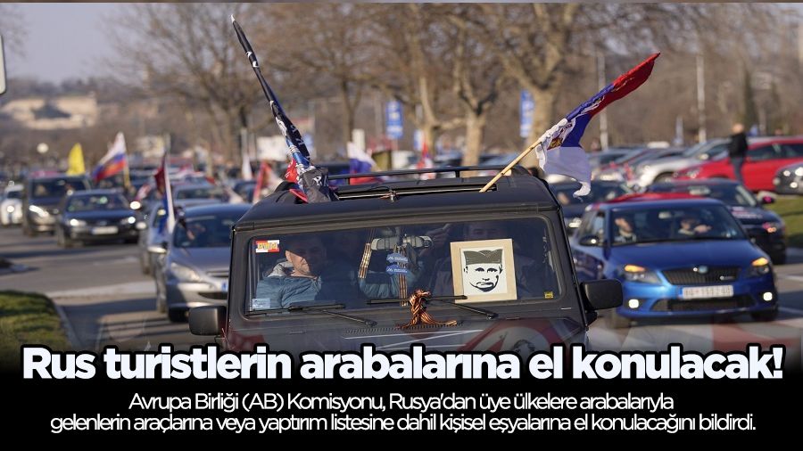 Rus turistlerin arabalar�na el konulacak!
