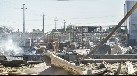 Rusya Odessa'yı da yakıp yıkıyor