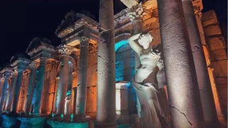 Sagalassos Antik Kenti gece mzeciliine hazrlanyor