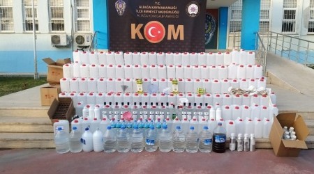 Sahte içkileri piyasaya süreceklerdi