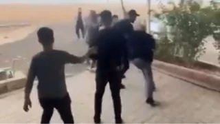 anlurfa'da otoparkta cret kavgas