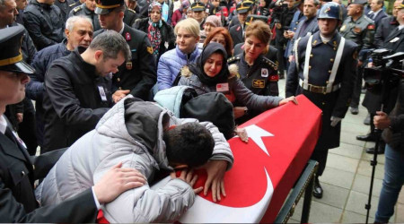 Şehit Albay son yolculuğuna uğurlandı