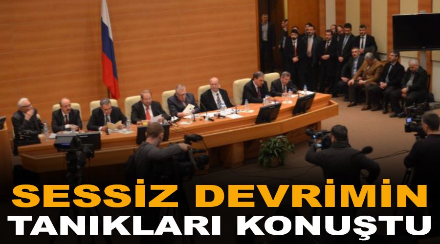 Sessiz devrimin tanıkları konuştu