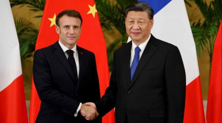 i ve Macron, siyasi zm iin ar yapt