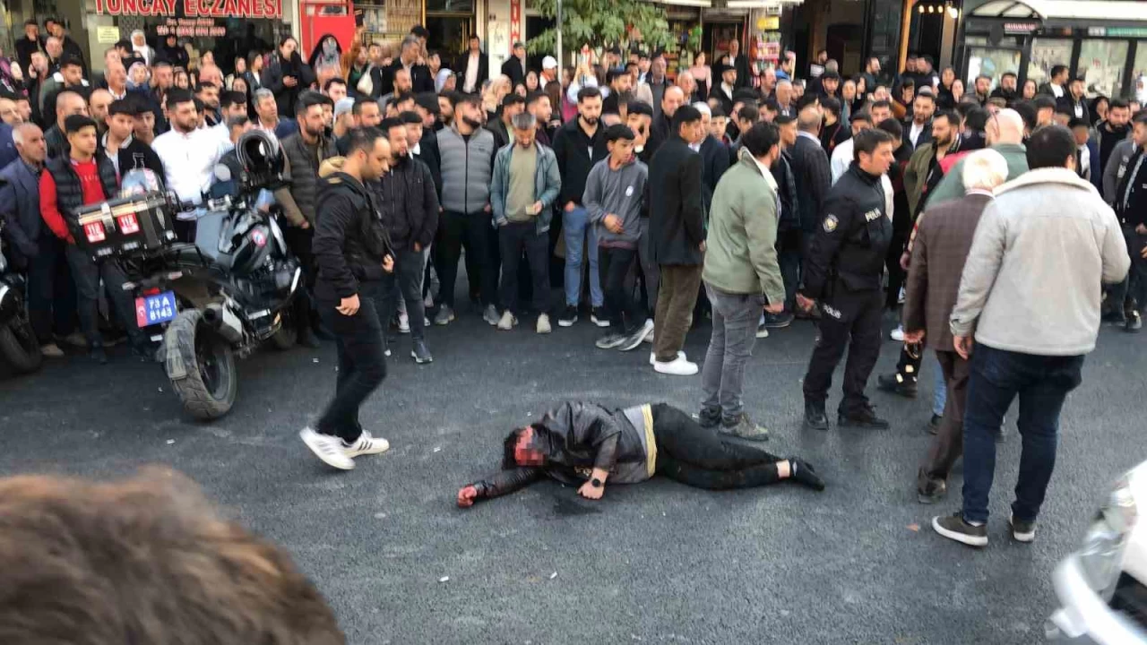 Silopi'de madde bağımlısı şahsa yakınlardan meydan dayağı