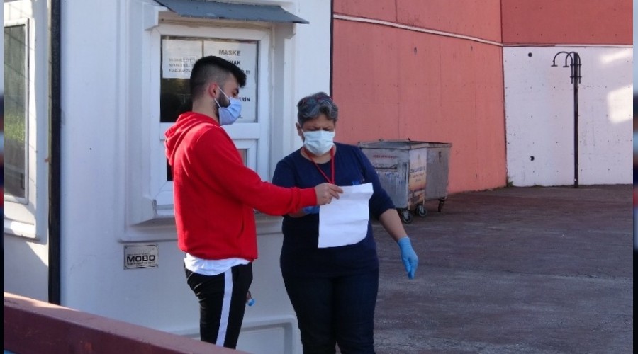 S�nava girecek aday dakikalarla yar��t�