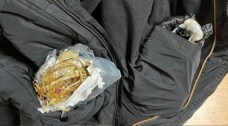Snrda 1 kilo kaak altn ele geirildi