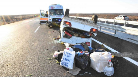 Siverek'te trafik kazası: 5 yaralı