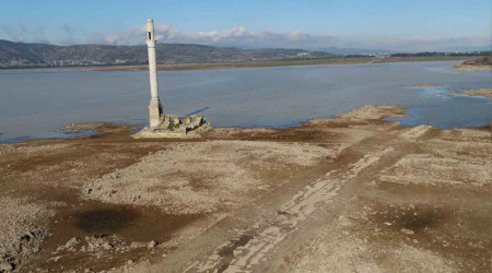 Tahtalı Barajı'nda su seviyesi yüzde 35'e geriledi