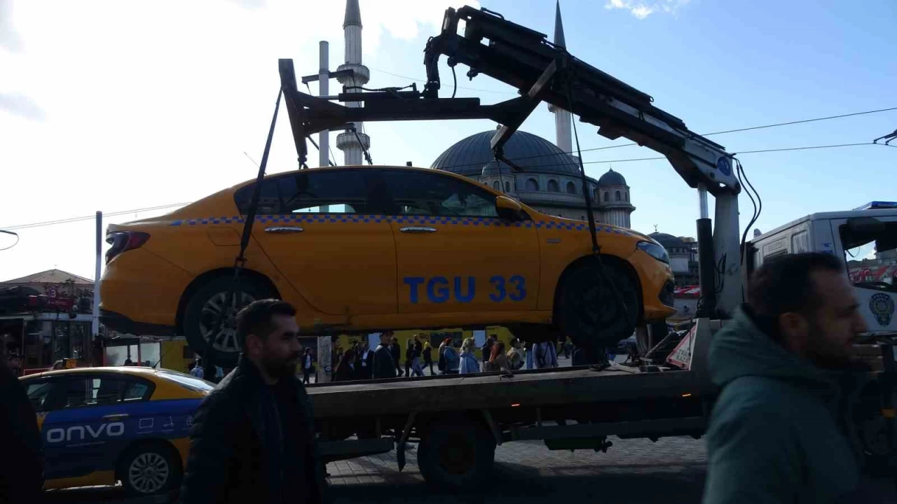 Taksilere ara� i�i kamera denetimi