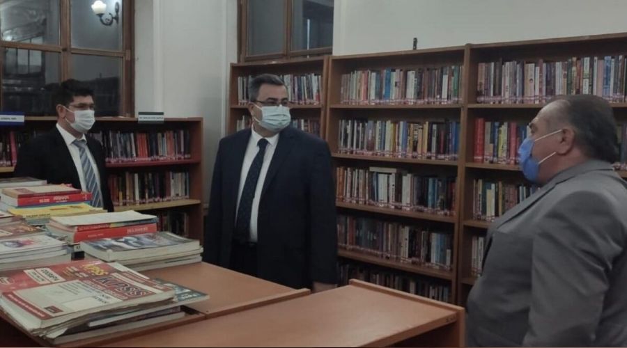  Tarihi ev k�t�phane oldu